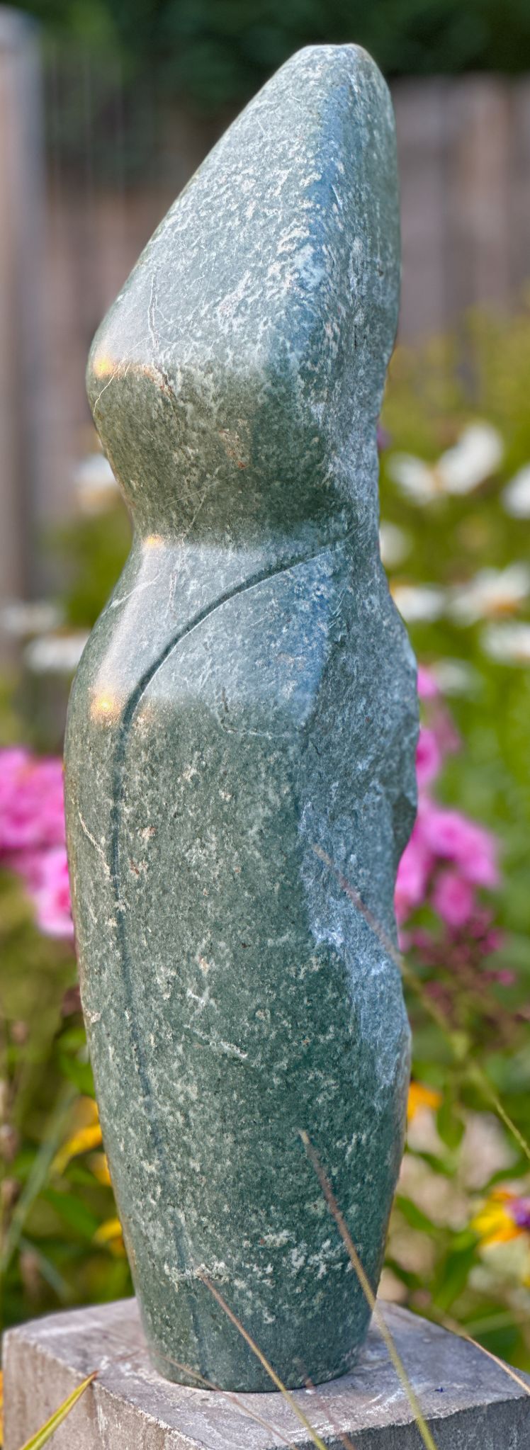 Serpentin Opal  13x14x52 cm